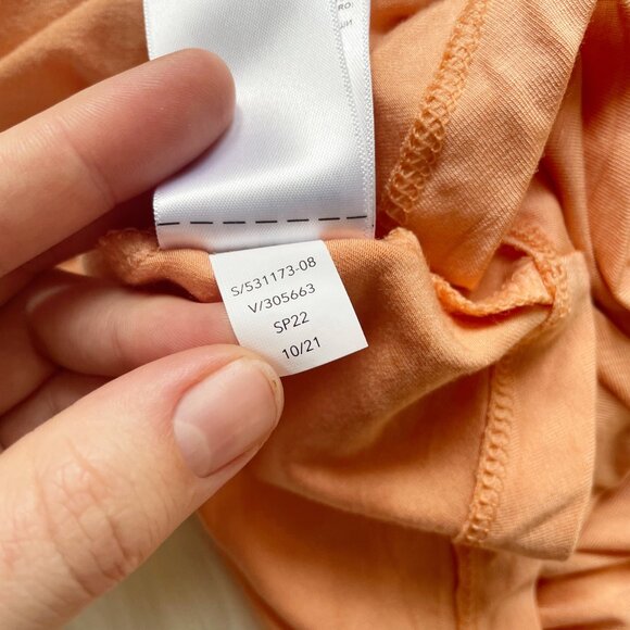 NEW 105$ Athleta Tall Desert Rose Orange Santorini Thera Swing Sleeveless Dress - Picture 9 of 11